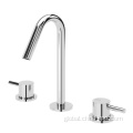 Two Handle Sink Faucet Double Handle Sink Brass Chrome Faucet Manufactory